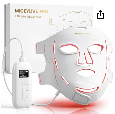 Amazon Canada Deals: Save 50% on MICEYLIVE Pro Red Light Mask for Full Face, Using Promo Code + More